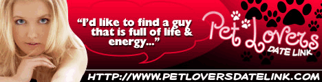 online dating service with free personals for singles looking for a partner who understand your pet